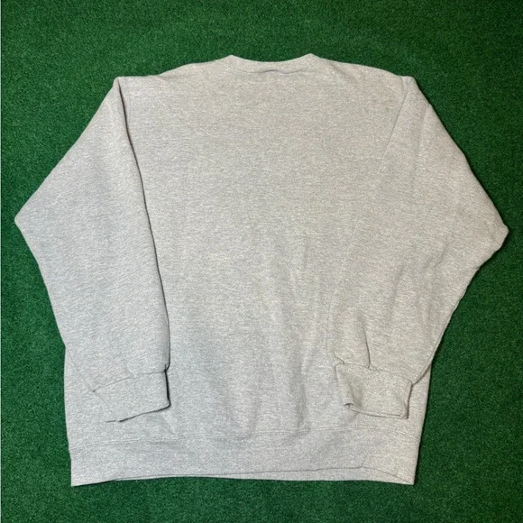 Vtg 90s Y2K Nike Blank Tommy Mudslingers Hilfiger Mens Large Gray Sweatshirt Sweatshirts & Hoodies